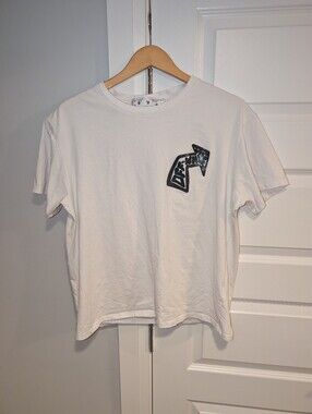 Off-White White Crewneck Tee